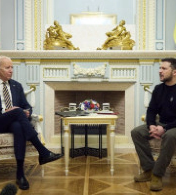 Зеленський назвав візит Байдена до Києва значущим моментом підтримки для України і важливим сигналом