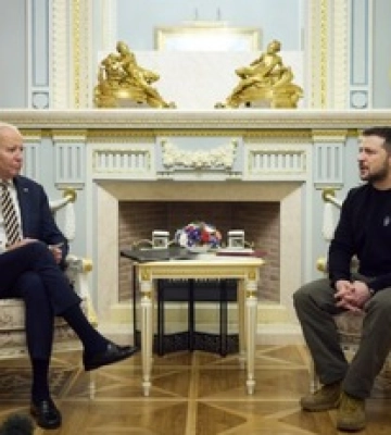 Україна перемагатиме й надалі: відео спільної заяви Байдена та Зеленського