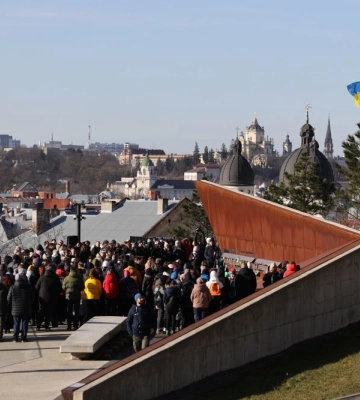 У Львові вшанували пам&#039;ять Героїв Небесної Сотні. Фото
