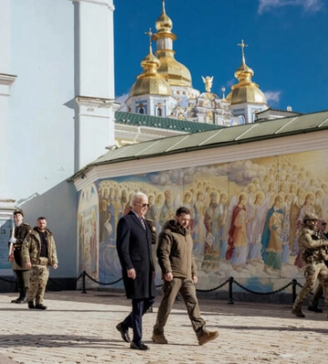 Стало известно, как организовывали визит Байдена в Украину
