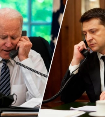 Байден про першу розмову із Зеленським після вторгнення: Ви сказали зібрати лідерів світу і просити про допомогу Україні