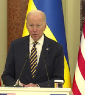 Байден во время визита в Киев объявил о помощи Украине на полмиллиарда долларов