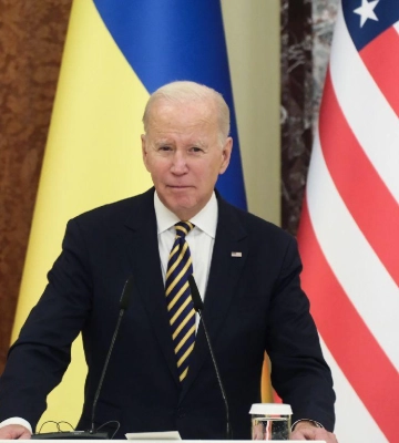 Джо Байден прибув до Києва — журналіст