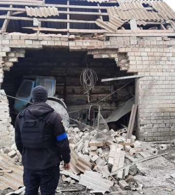 У поліції показали наслідки обстрілів Дніпропетровської області