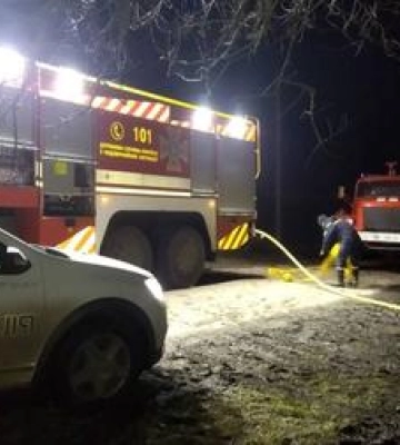 На Полтавщині затримали чоловіка, який підпалив будинок