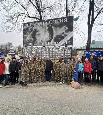 Пам&#039;ять Героїв Небесної сотні вшанували в Ужгороді