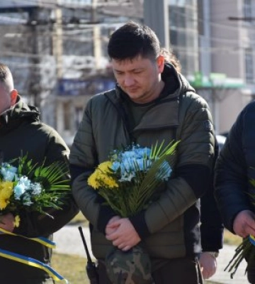 У Миколаєві вшанували пам’ять Героїв Небесної Сотні