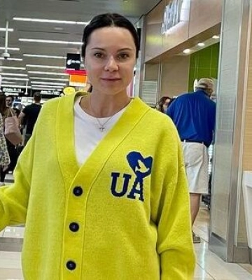 Подкопаева вернулась в Украину и побывала в освобожденном селе Киевской области