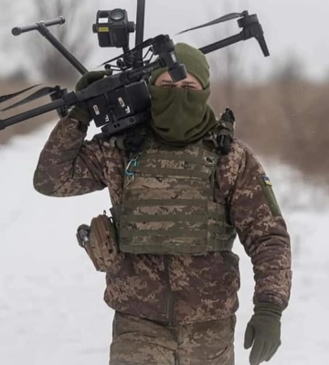 У районі Бахмута прикордонники відбили шість атак армії РФ та провели контратаку