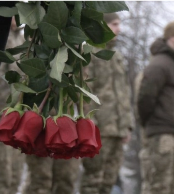 В Черкассах попрощались с украинским защитником, умершим от ранений