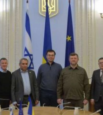 Перший віцеспікер Олександр Корнієнко зустрівся з делегацією Кнесету Ізраїлю
