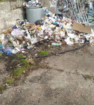 У Запоріжжі після скарг містян прибрали смітник на Центральному пляжі - фото