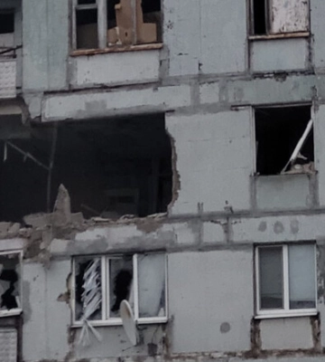 Россия из артиллерии ударила по 9-этажкам в Степногорске: фото