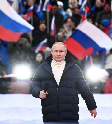 Путин жителям оккупированных территорий Украины: "Вы сами определили свое будущее" (видео)