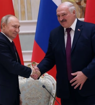 ЗМІ отримали документ з ймовірним планом Кремля захопити Білорусь до 2030 року ЗМІ отримали документ з ймовірним планом Кремля захопити Білорусь до 2030 року