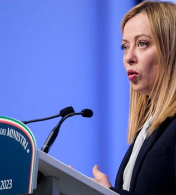 Премьер Италии Джорджия Мэлони приехала в Киев