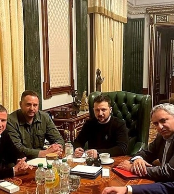 Зеленський провів зустріч з депутатами парламенту Ізраїлю