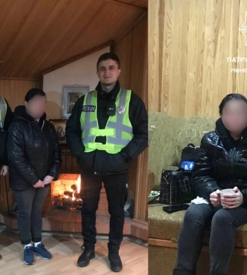 Сарненські патрульні допомогли жінці, яка вночі опинилась на вулиці