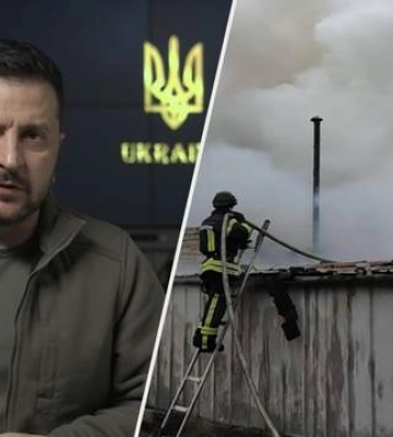 Зеленский жестко отреагировал на смертоносный обстрел Херсона и показал жуткие кадры