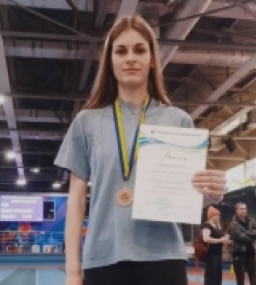 Спортсменка з Сарн здобула медаль на чемпіонаті України з легкої атлетики