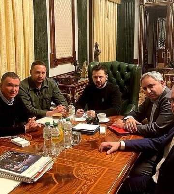 &quot;Израиль и Украина будут поддерживать тесные отношения&quot;. Зеленский встретился с депутатами Кнессета