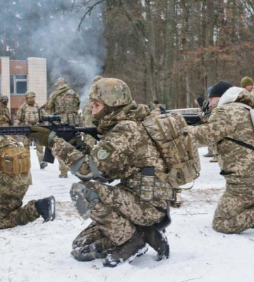 У Києві з 21 лютого триватимуть військові навчання — відпрацьовуватимуть захист столиці від вторгнення