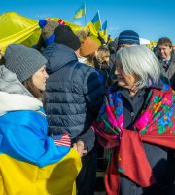 Канадська столиця стала синьо-жовтою