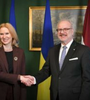 Олена Кондратюк: Президент Латвії Егілс Левітс є адвокатом України у створенні спецтрибуналу для росії