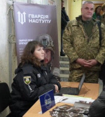 На Київщині триває запис до бригад “Гвардії наступу”