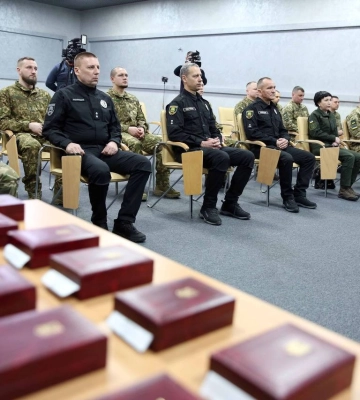 Прикордонники отримали ордени з рук міністра внутрішніх справ