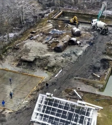 На Волині реконструюють очисні споруди, які не використовували 10 років