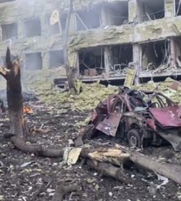 В Мариуполе прогремела серия мощных взрывов