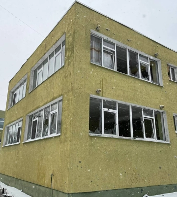 Росіяни обстріляли стадіон і житлові будинки в Харківський області