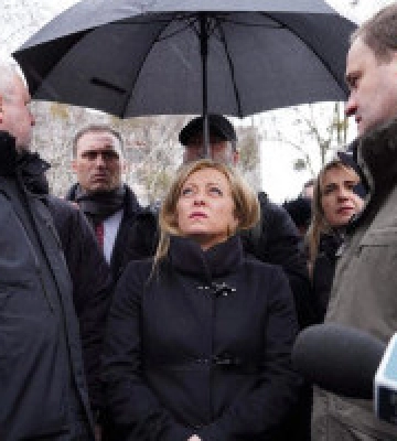 Глава італійського уряду Мелоні відвідала Київщину