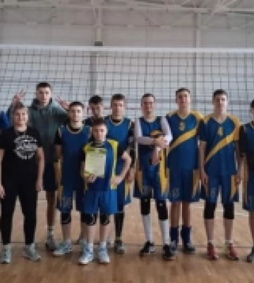 Юнаки з Острожчини взяли участь в змаганнях за Кубок Рівненщини з волейболу