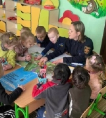 Для вихованців спецшколи на Любомльщині рятувальники провели «Урок безпеки»
