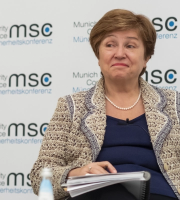 Зеленський зустрівся з керівницею МВФ