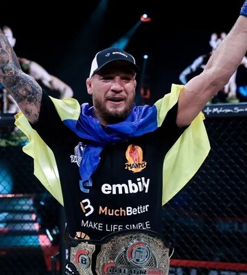 Bellator снял ролик про Амосова, воевавшего с россиянами