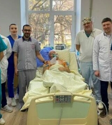Вперше на Закарпатті трансплантували серце: новий орган тепер б’ється в грудях водія швидкої
