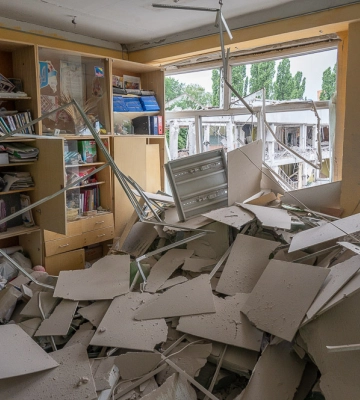 Через війну з Харкова виїхали дві третини школярів