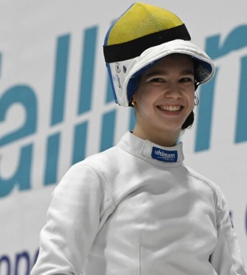 Українська шпажистка виграла чемпіонат Європи (відео)