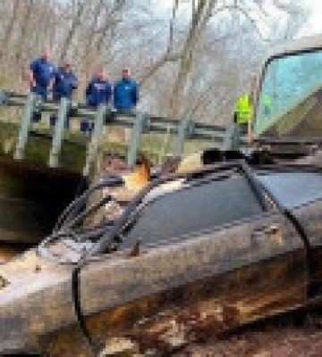В Джорджии нашли в машине кости человека, пропавшего без вести в 1976 году