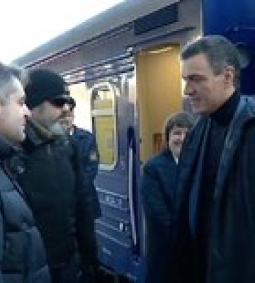В Киев прибыл премьер-министр Испании Санчес