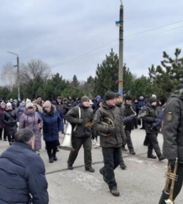 В Устинівській громаді попрощалися з загиблим воїном 