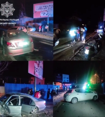 Пролетіла перехрестя на червоне світло і протаранила автомобіль: в Одесі сталось дві аварії з потерпілими, - ФОТО