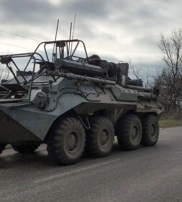 Розвідка зафіксувала рух російських колон у напрямку Чернігівщини