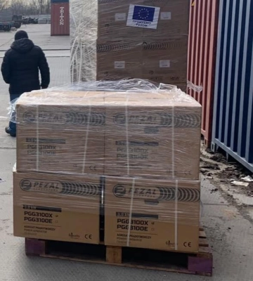 Одещина отримала 50 генераторів від ЄС