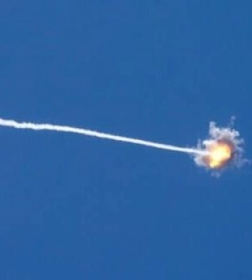ЯСКРАВО РУХНУВ | Сили ППО збили розвідувальний дрон у Київській області