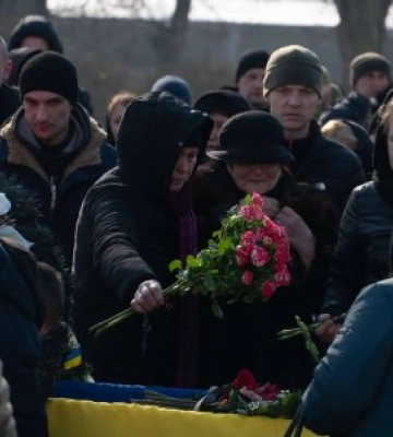 В Ужгороді попрощалися із загиблим захисником Олександром Михалком
