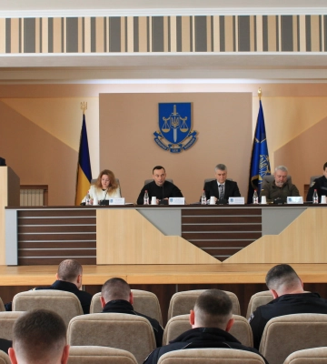 Роботу за рік в умовах воєнного стану обговорили правоохоронці Закарпаття на координаційні нараді